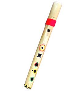Flauto-Siyotanka-Baby-Rainbow-Homemade-Nativo-Sciamanico-Pentagonale-Suono-Anima-353852703464-3