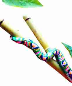 Kuripe Große Schlange - Mixcolor Ur-Bamboo