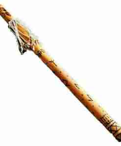 RainStick rassel Schamane in Bamboo, handgefertigt mit Runen Norreniche Loki
