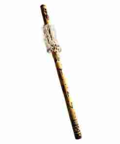 RainStick rassel Schamane in Bamboo, handgefertigt mit Runen Norreniche Loki